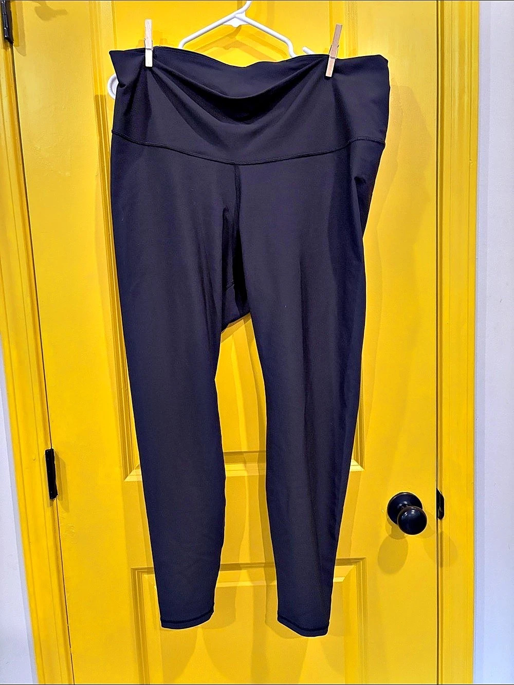 Old Navy PowerSoft Extra High-Rise Leggings Black XXL